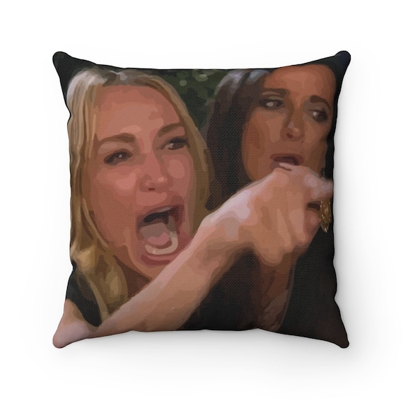 perfectly sane cat lady pillow
