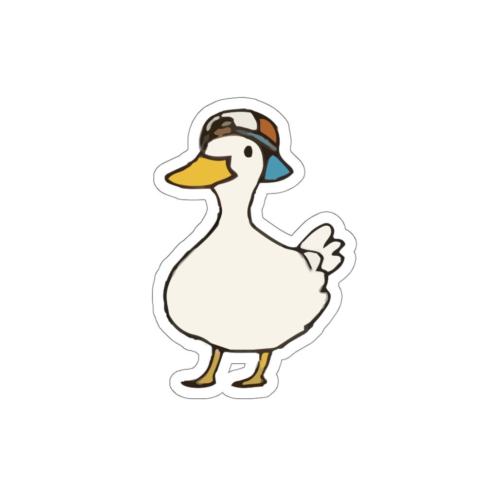 Shuba Duck / Dancing Duck Meme Decal Waterproof Vinyl Sticker Etsy