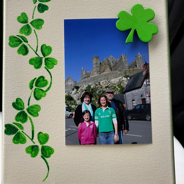 Irish Shamrocks Picture Frame