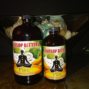 Soursop Bitters with Moringa and Tumeric