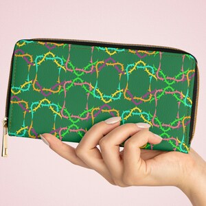 Little Shop of Horrors - Cartera con cremallera de vid de neón inspirada
