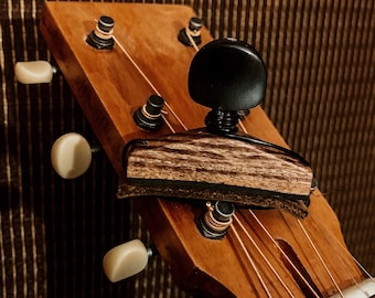 Steel String Acoustic Wooden Capo - Gift for Guitarist