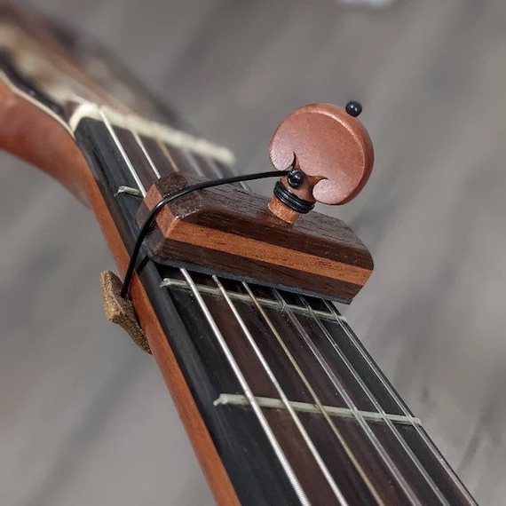 Capo en bois pour guitare classique / flamenco / Cejilla Cadeau pour  guitariste -  France