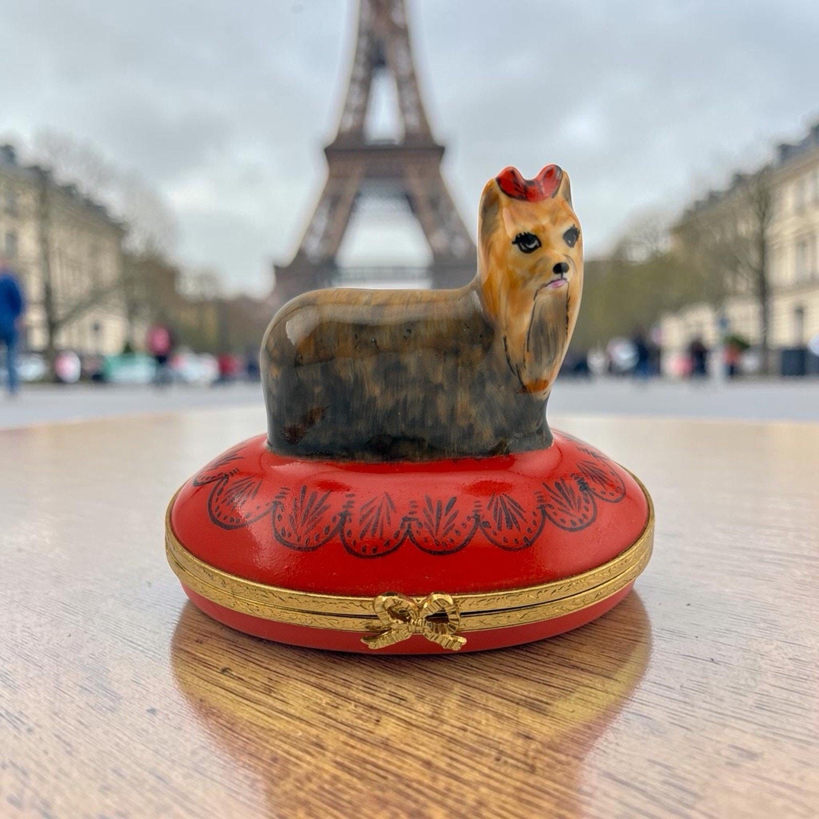 Limoges Dog Box - Etsy