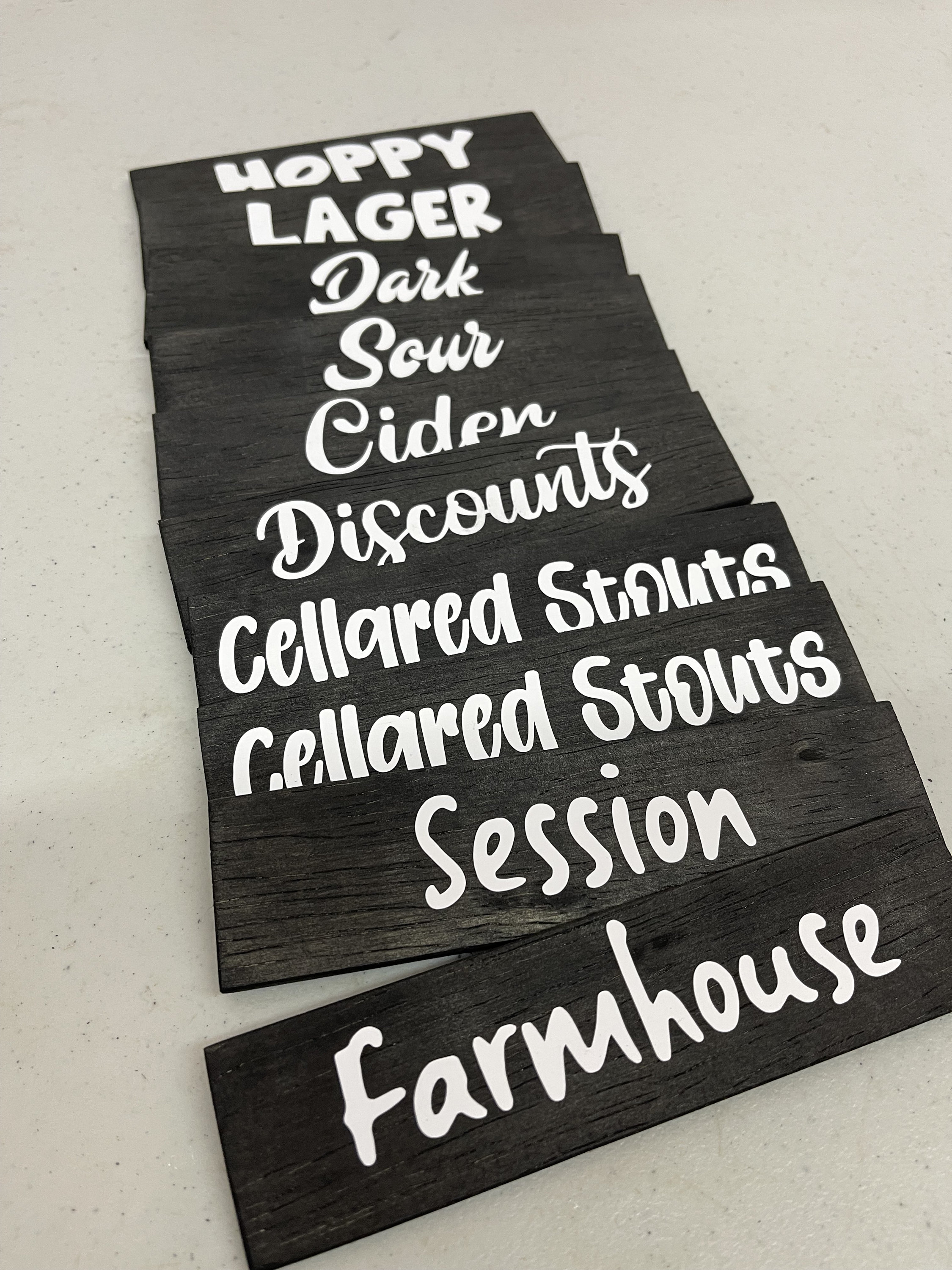 Product Tag, 1.5x6 Inch Custom Shelf Sign, Business Signage, Shelf ...