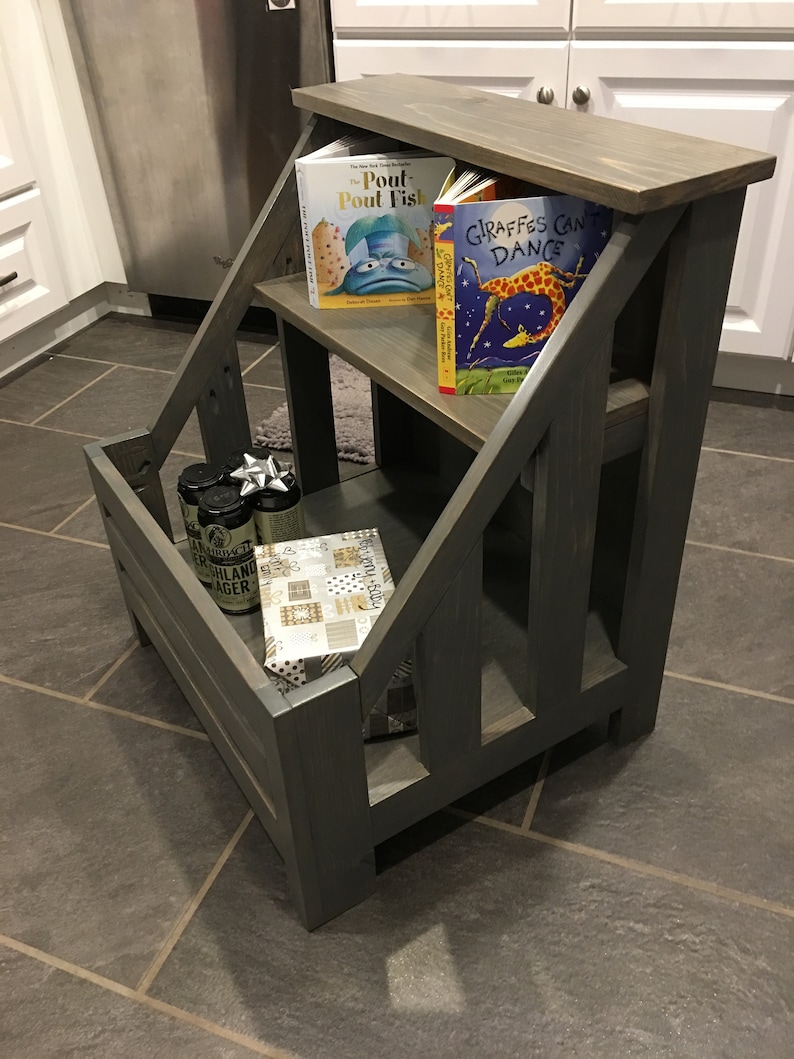 Toy Box Book Shelf Baby Shower Gift Toybox Bookshelf Etsy