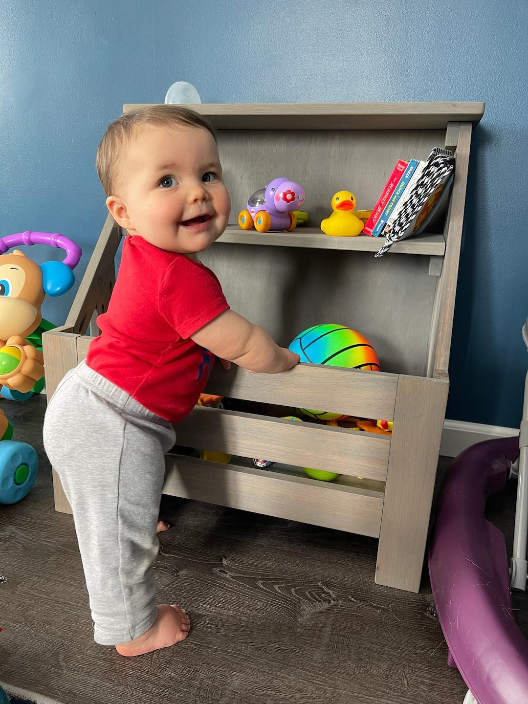 Baby boy bookshelf discount