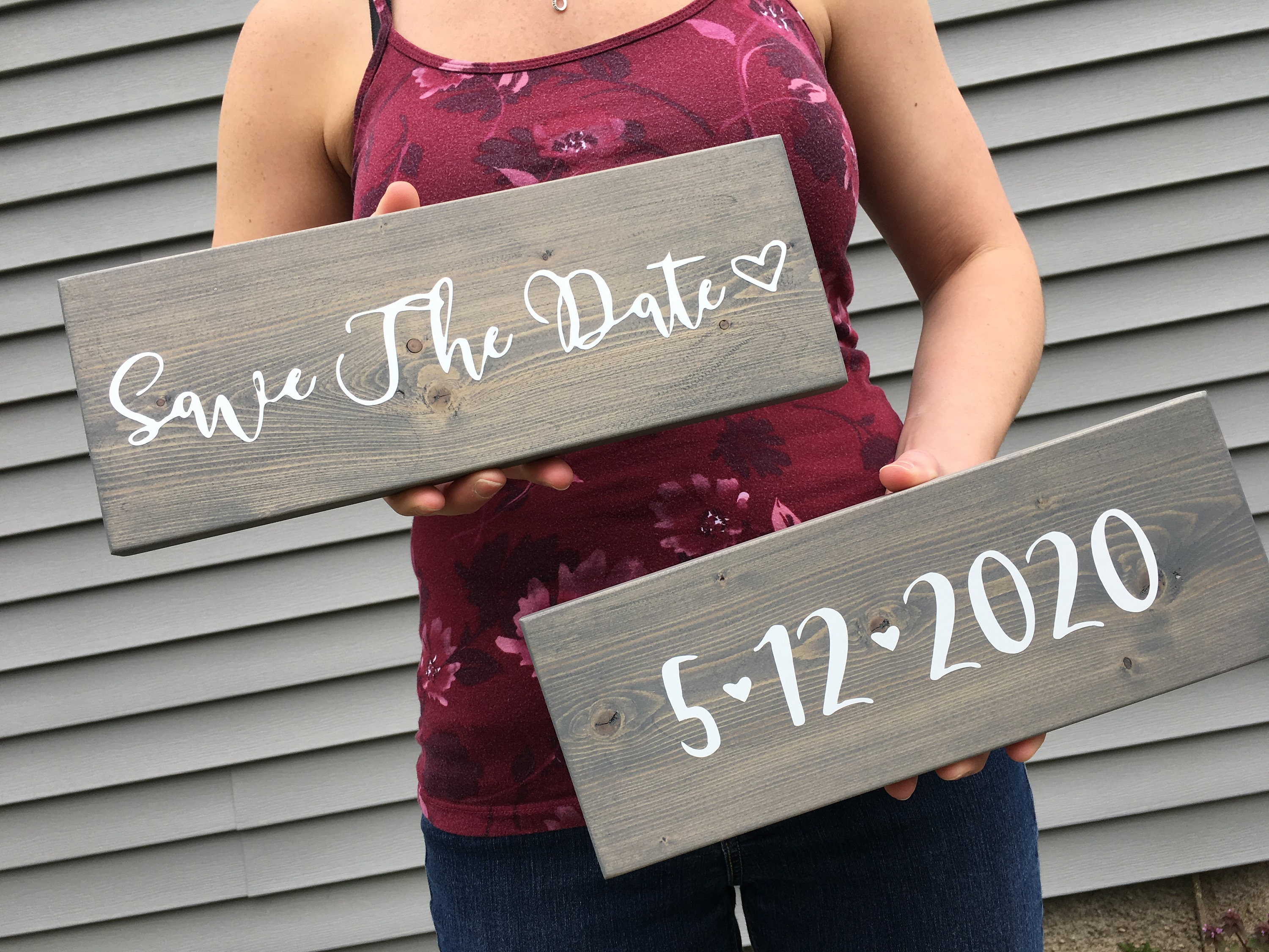 Save the Date Wedding Signs Wedding Decor Save the Date Etsy