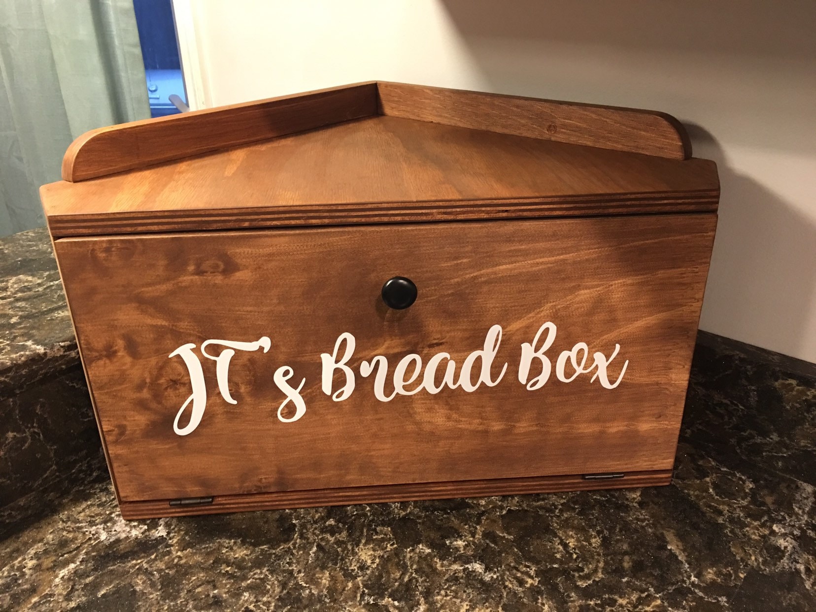 metal corner bread box