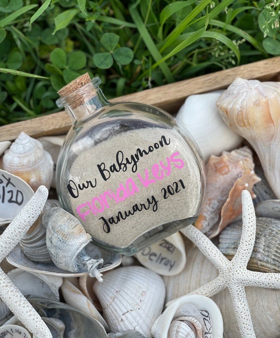 Honeymoon Keepsake Sand Jar 2023 - Honeymoon Gifts for Newlyweds