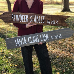 XXL Directional Arrow, 6&quot;, 8&quot;, 10&quot; Custom Travel Sign, Location, Destination, Business, Yard Art, Over-sized Welcome, Personalized