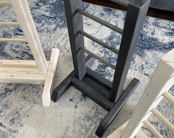 Adjustable Height Track STAND ONLY, Kids Race Ramp Stand, Flat Ramp Sold Separately, Pair with STANDARD 4 or 5 Lane Track with 1.5" Lanes