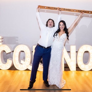 Shot Board, 4 Person Ski, Wedding Shot Board, Ski Board for Shots, Custom Ski, Gift, Bachelor, Party, Engraved, Guestbook, 64 Inch