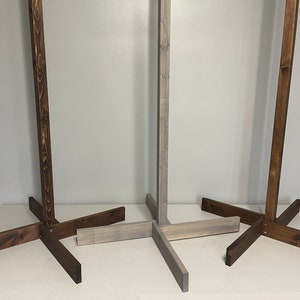 Set of 6, Free Standing Post ONLY, 55 Inch, For Custom Travel Signs, Directional Arrows, Tiki Bar, Personalized Wood Signs, Pin Wheel Post