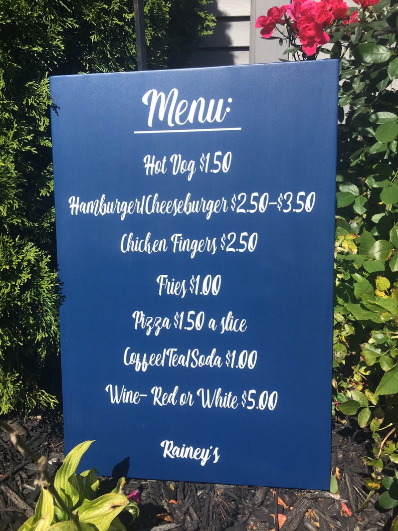 16x24 Custom Sign Your Design Personalized | Etsy