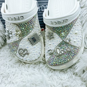 Custom Rhinestone Crocs | Bling Crocs - Etsy