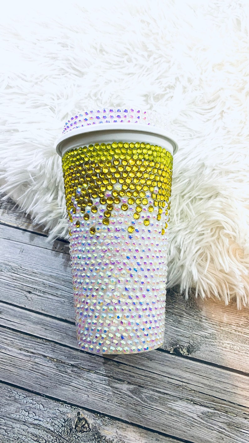 rhinestone starbucks tumbler