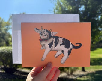 Kokatt - 13 x 18 cm gratulationskort