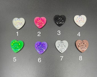 Heart W/Wolf Print Cover Minders