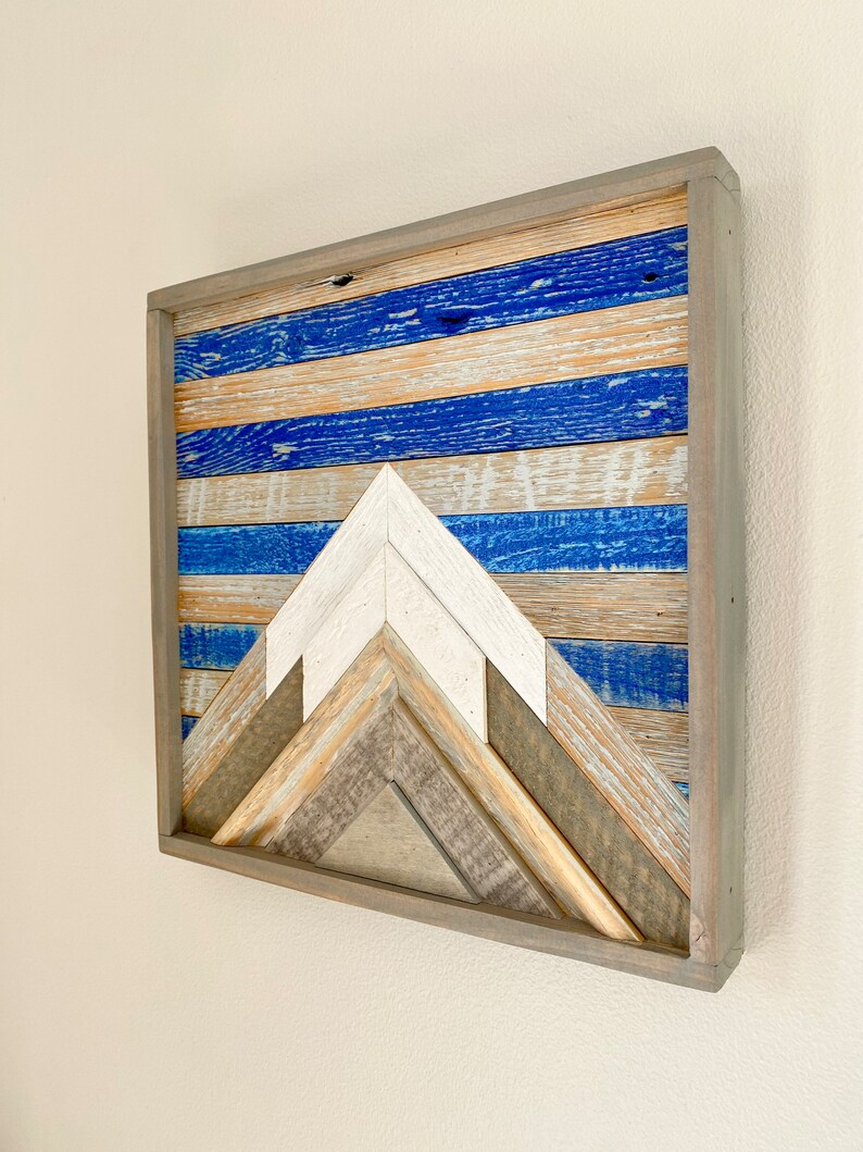 Mountain Wood Wall Art Wood Wall Art Wood Mountain Wall Art Etsy