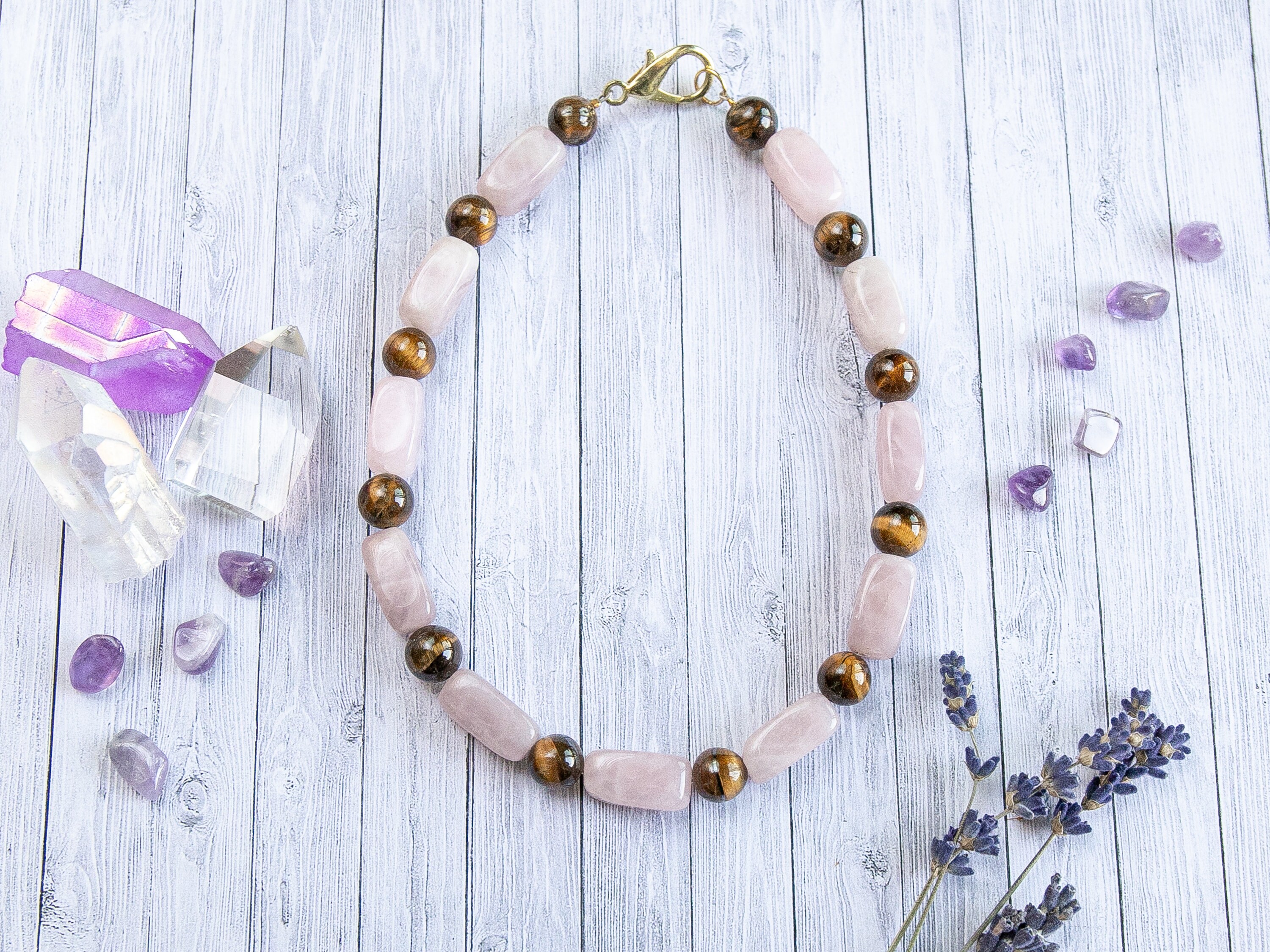 Healing Crystal Dog Collar Healing Crystals for Pets Etsy