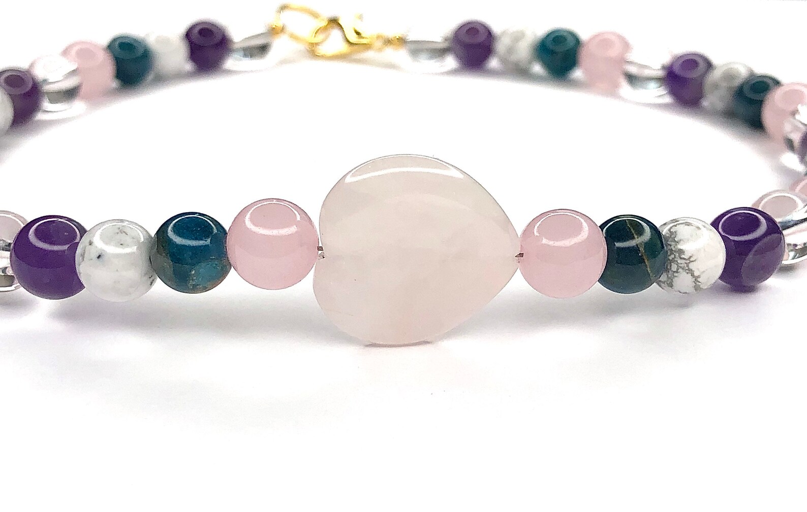 Crystal Dog Collar Healing crystals Pet Jewelry Cat Etsy