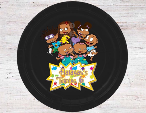 Inspired African American Rugrats Party Plates And Cups With Etsy