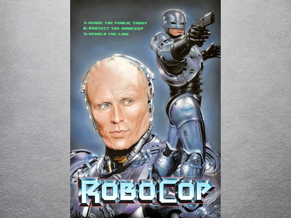 ポスター付き プロモ・白ラベル OST / ROBOCOP ロボコップ 国内盤・帯