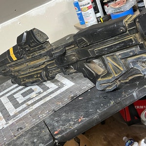 Halo infinite/reach assault rifle 3D printed prop fan made