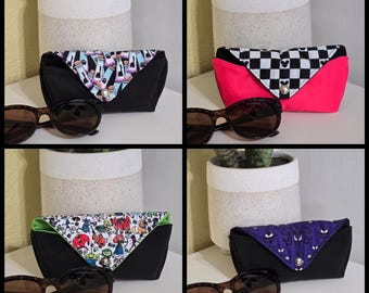 Glasses Case, Sunglasses Case, Eyewear Carrier, Eyewear case, Glasses Pouch, Sunglasses Pouch