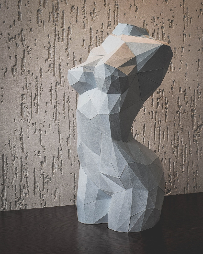 Nude Woman Statue Pepakura Papercraft Digital Templates Etsy Denmark My XXX Hot Girl