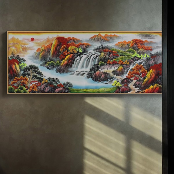 Feng Shui Wall Art Etsy