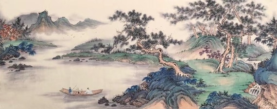 Chinese Classical / River Of Sorrow (Immortal Chinese Instrumentals) : Hui Fen Min, Wei Li 〔CD〕 Landscape on the River of Old Chinese Traditional Town Stock Image