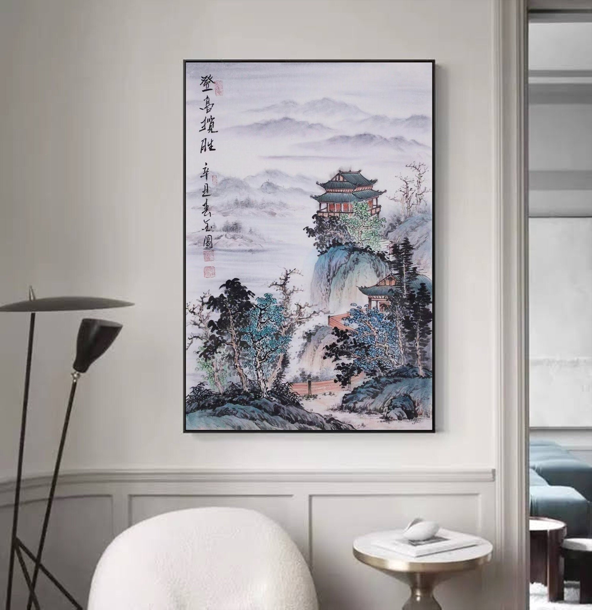 希少Painting on China お値下しました Chinese Art,empress Xiaoshengxian Ii,china Empress,vertical Narrow