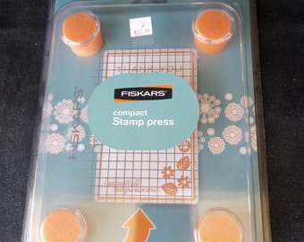 Fiskars 129580 3 X 5 Compact Stamp Press - Etsy