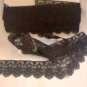 Beautiful Black Cathedral Lace