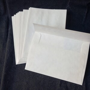 Parchment Envelopes for Junk Journals