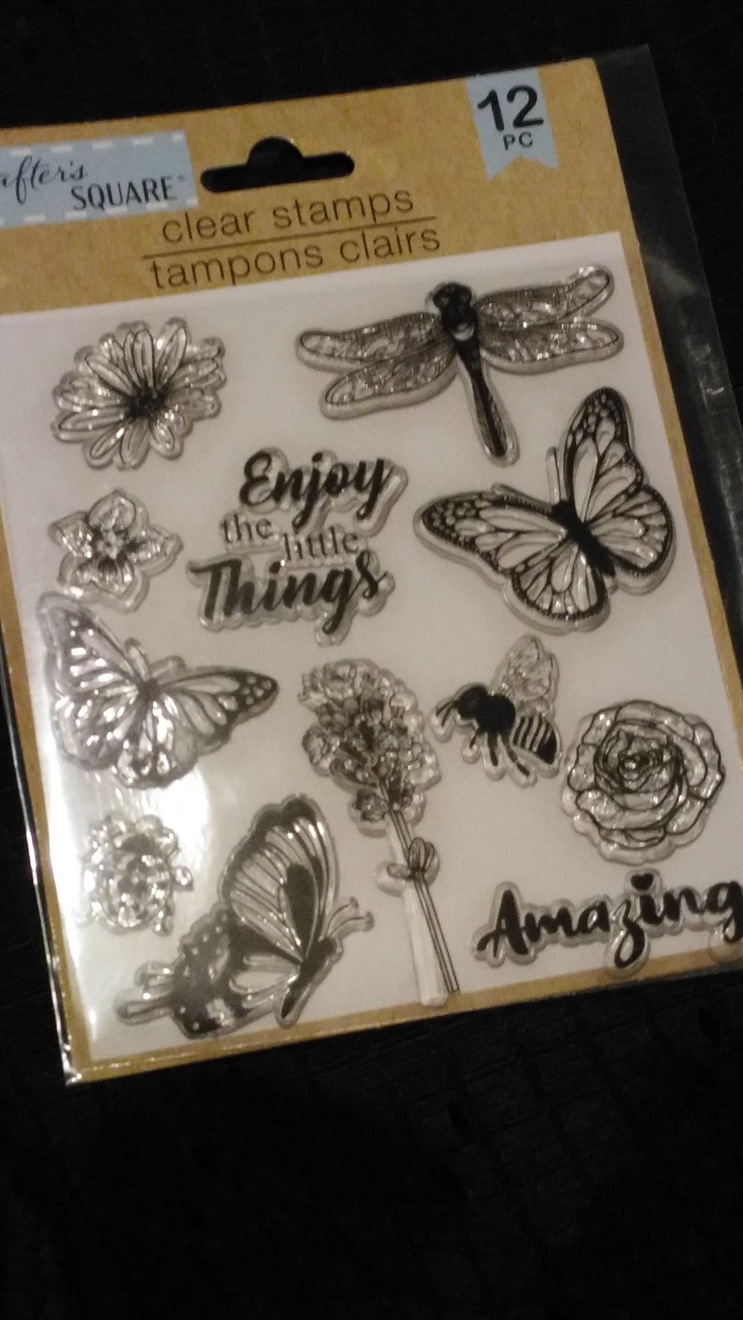 DT STAMPS HARD to Find Dollar Tree Stamp Sets Etsy