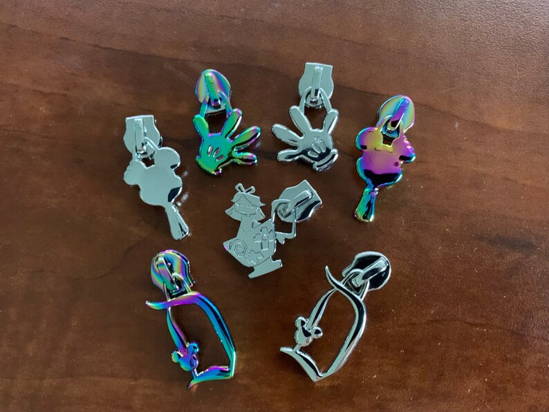 Disney Zipper Pulls For Sewing and Crafting Etsy