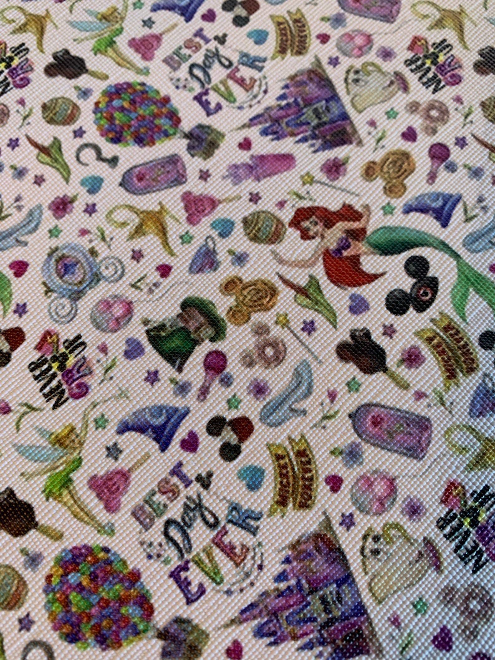 Disneyland Schloss Ikonen Bis Haus und Charaktere auf weißem | Etsy