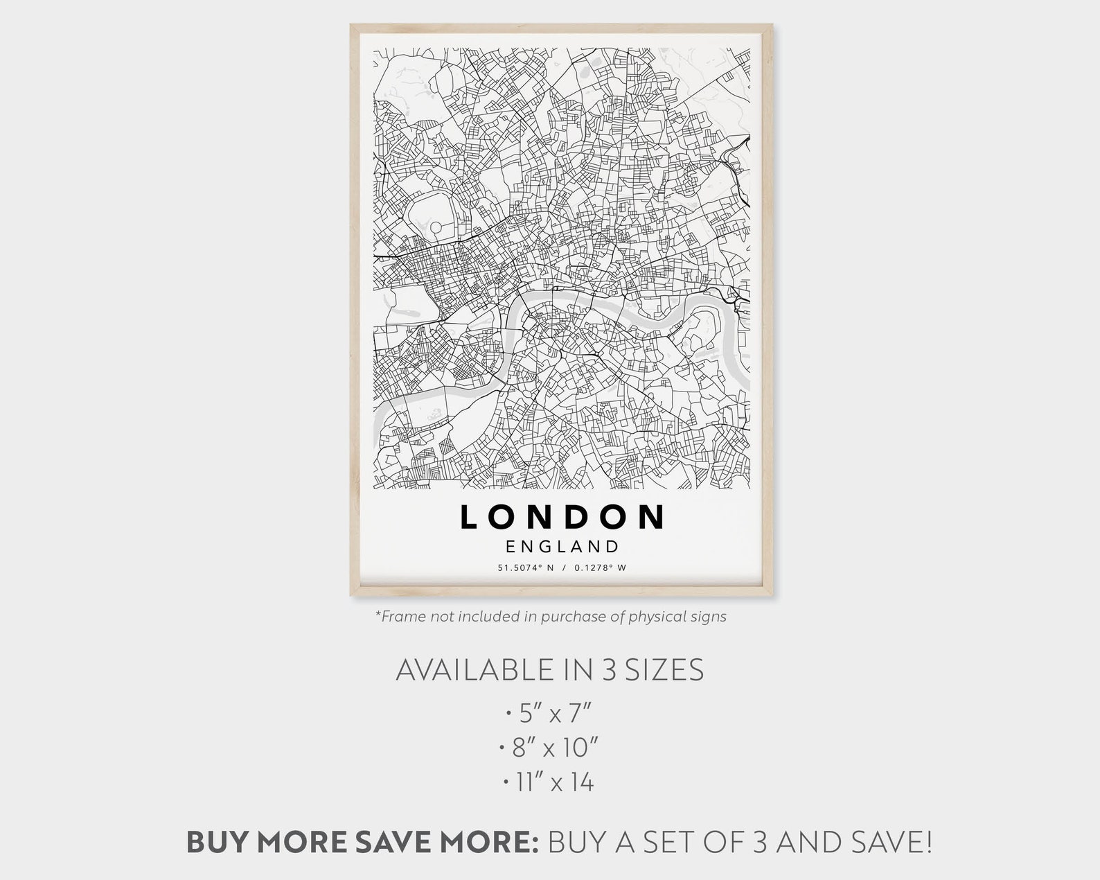 Custom Map Wall Art Decor Print Couple Wedding Bridal Shower Etsy