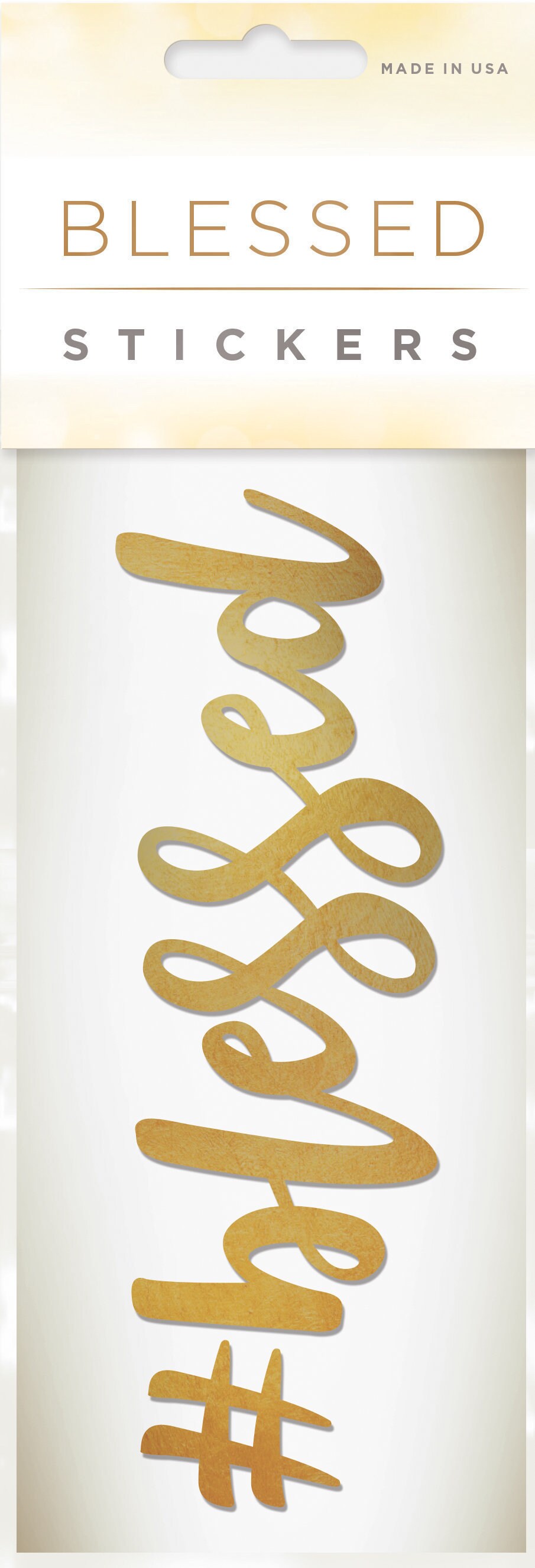 Blessed Car Sticker Christian Religious Sticker for Cars Etsy