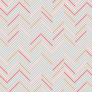 Art Gallery Premium 100 %Cotton Fabric Sold by the Half Yard. Chopsticks Rainbow from AGF Playground Collection
