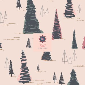AGF Premium Cotton Fabric Sold by the Half Yard. Pinetre from Sparkler Fusion Collection