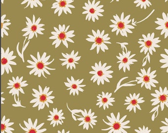 1/2 Yard Art Gallery Fabrics "Flower Glory” 100% Fine Cotton Fabric from Trinkets Fusion Collection By AGF Studio.