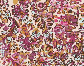 Marrakesh Fusion Cotton Fabric, Floral Print by April Rhodes