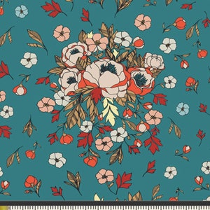 &quot;Art Gallery 100% Premium Cotton Fabric &quot;&quot;Soulmate Blooms Lust&quot;&quot; aus der Love Story Kollektion. Verkauft durch den 1/2 Yard.&quot;