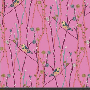 Art Gallery 100% Premium Cotton Fabric &quot;Illusionist Vine Boho from BohoFusion Collection.  Designed by Bari J Sold by the 1/2 Yard