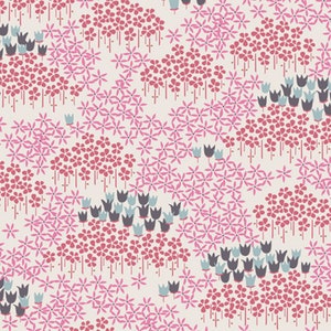 &quot;Tip Toe Frolic 100% Premium Baumwollstoff &quot;&quot;Tip Toe Frolic&quot;&quot; von Dollhouse Collection.&quot;  Verkauft durch die 1/2 Yard