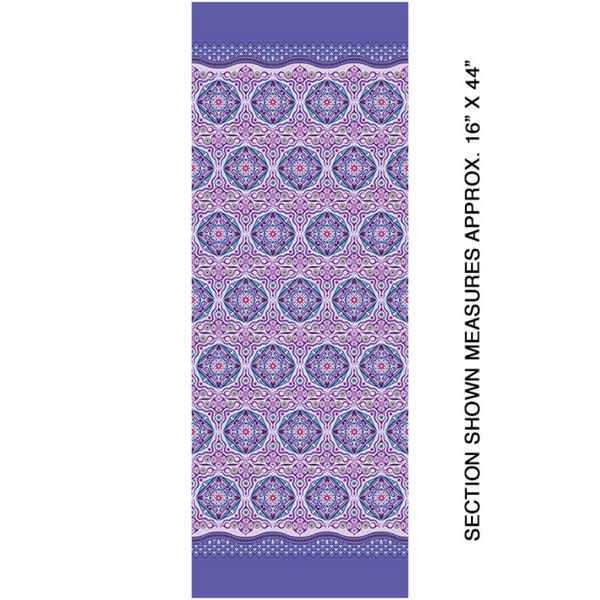 Quilting Cotton Magic Carpet Lavender by from Contempo Fabrics Sold by the 1/2 Yard